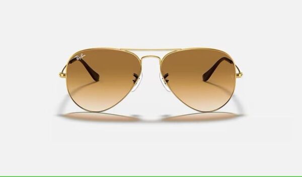 Óculos Ray Ban RB3025 - Dourado com marrom