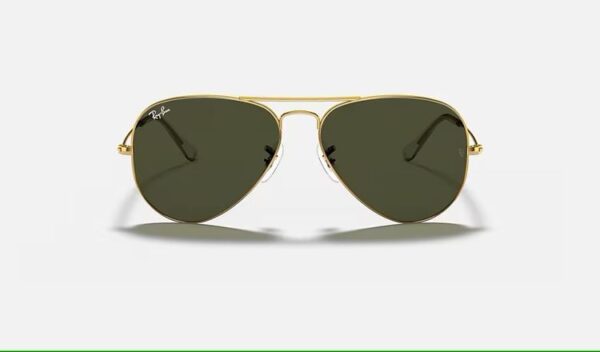 Óculos Ray Ban RB3025 - Dourado com verde